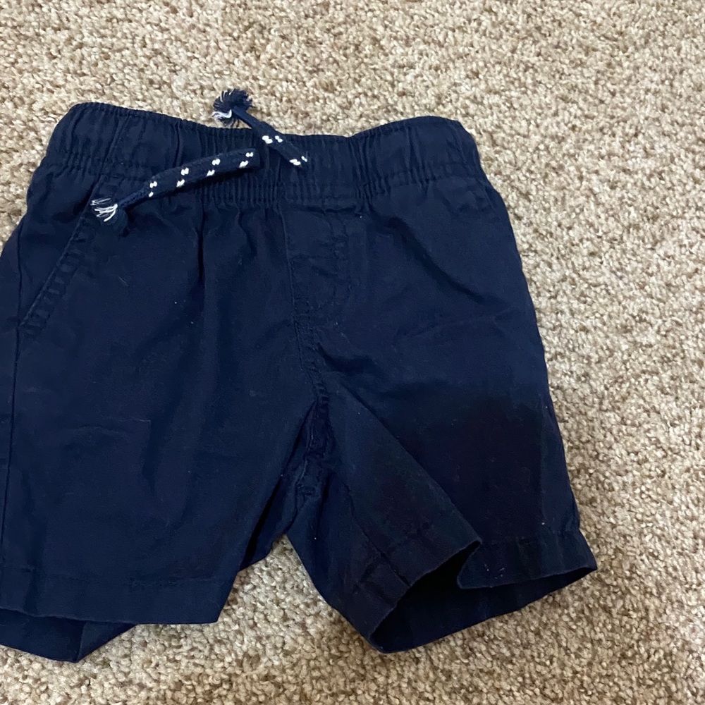 Navy Blue Kids Shorts